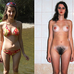 Clothed And Nude Pics Side By Side Will Absolutely Shock You