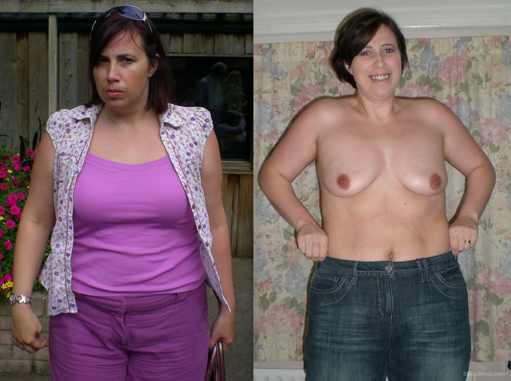 chubby mature nude before and after - Hairy, Chubby Girl Shows Before And After Pics Of Her Wearing Clothes And  Naked