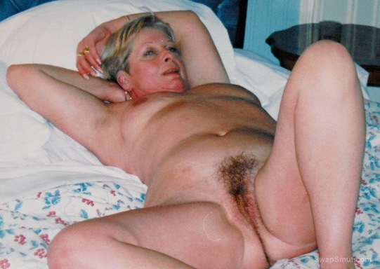 Beautiful Mature Woman Shows Her Boobs And Hairy Pussy For The Camera